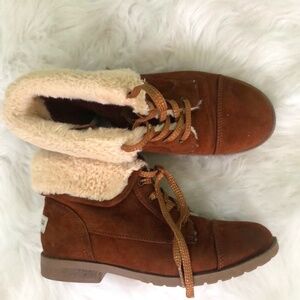 Makalu Insulated Woven Combat Boots Women's Size 5.5